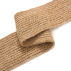 Winters Must Buy - Solid Beanie Cozy Cap and Scarf Set - Brown