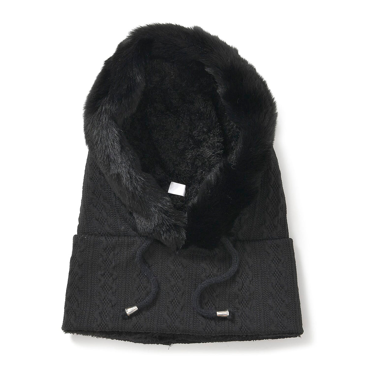 3-in-1 Plush Winter Hat Scarf 7851073 6