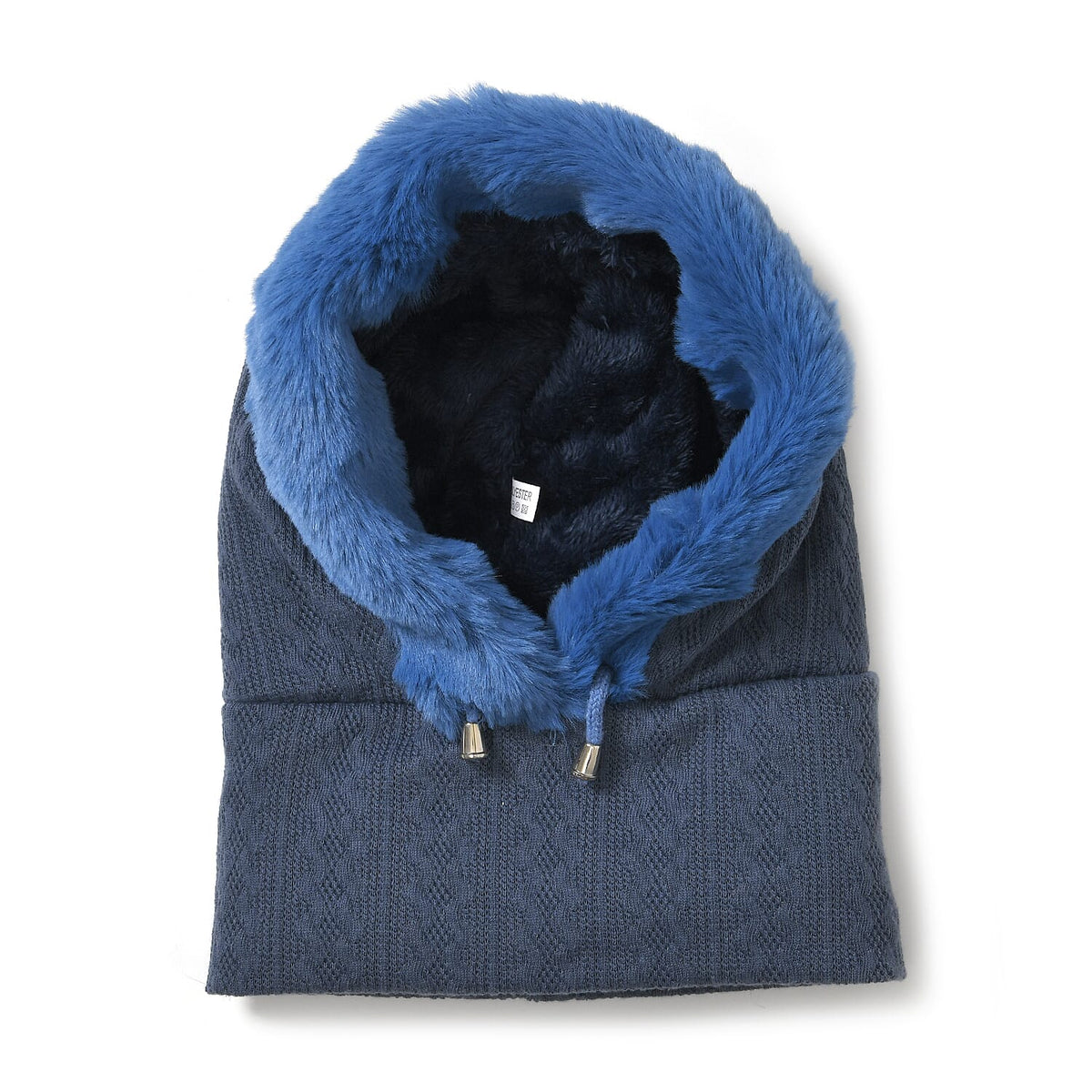 3-in-1 Plush Winter Hat Scarf 7851079 2