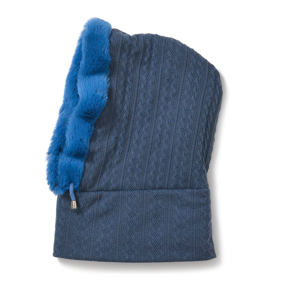 3-in-1 Plush Winter Hat Scarf 7851079 8