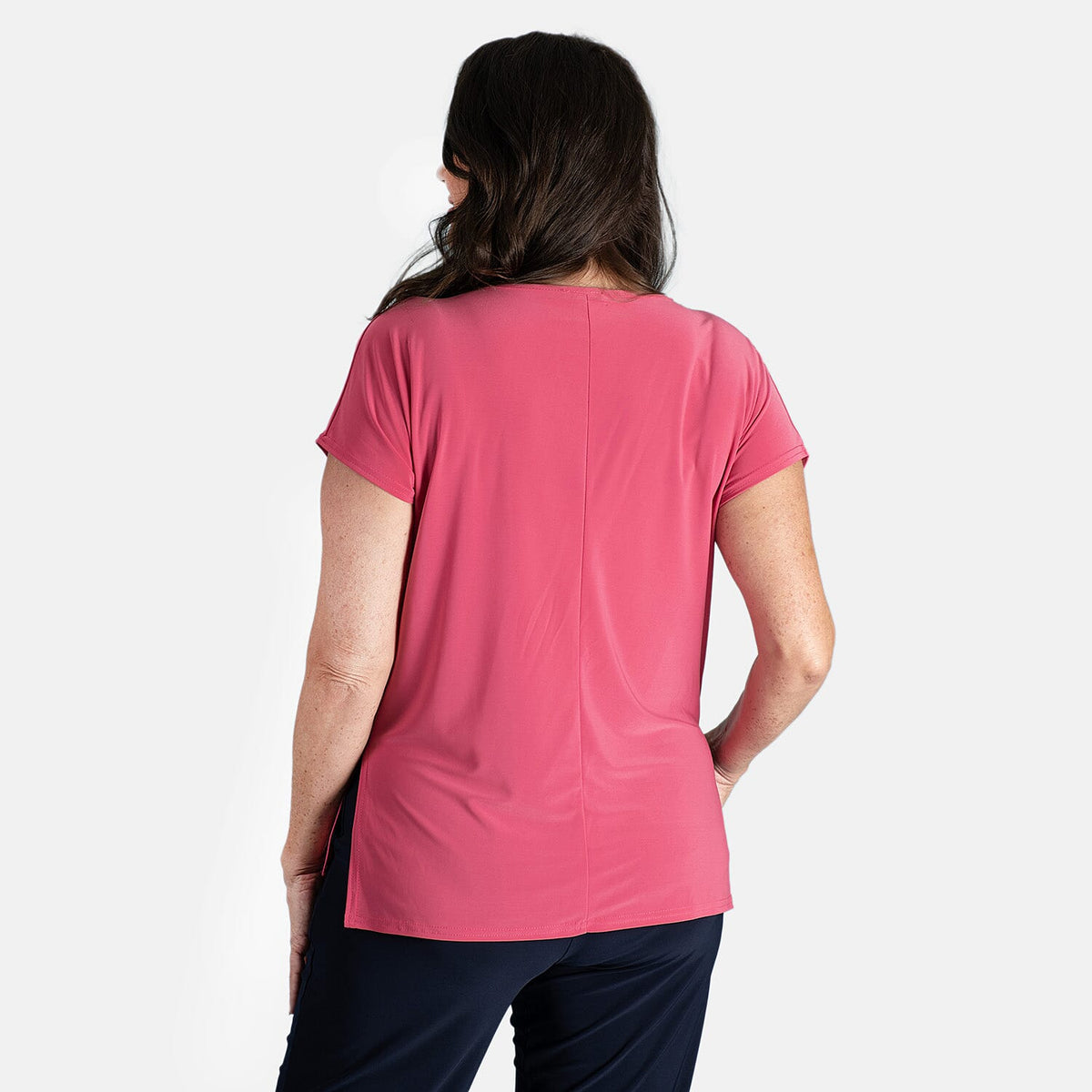 Polyester Top (Size 1x1 cm) - Cerise V32622529 2