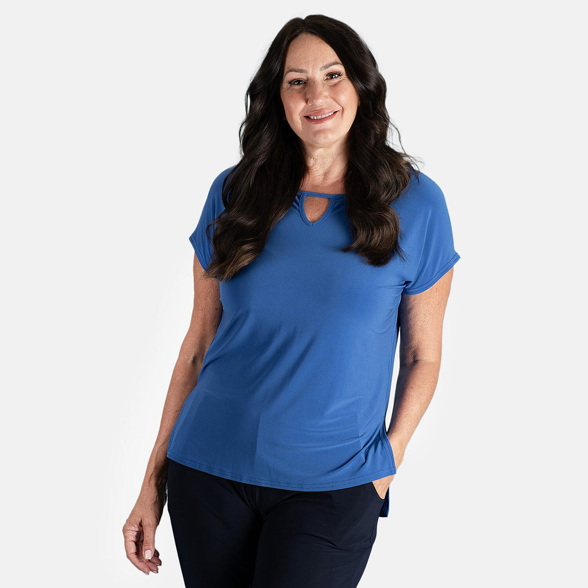 Polyester Top (Size 1x1 cm) - Cobalt V32610200 0