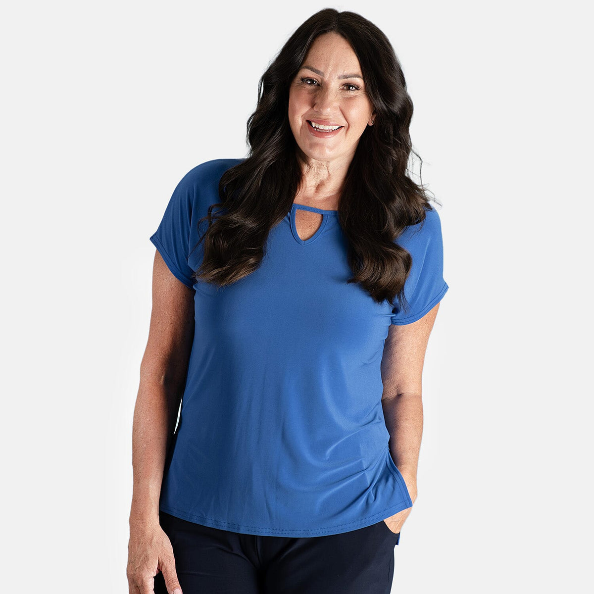 Polyester Top (Size 1x1 cm) - Cobalt V32610200 1