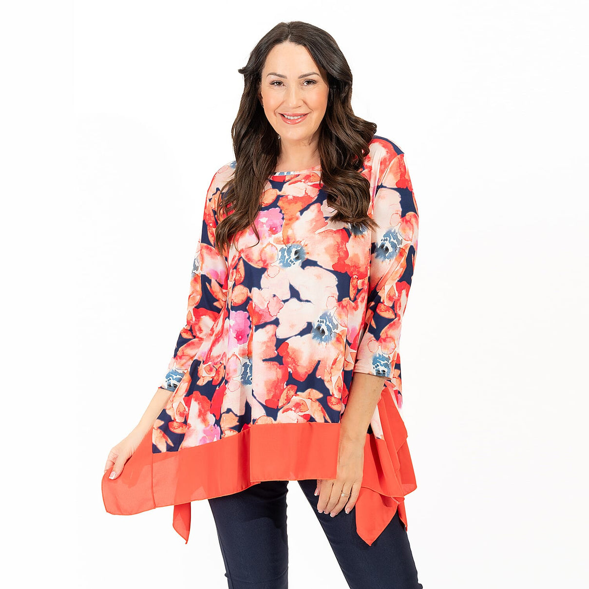 Polyester Tunic (Size 1x1 cm) - Orange 7730444 0