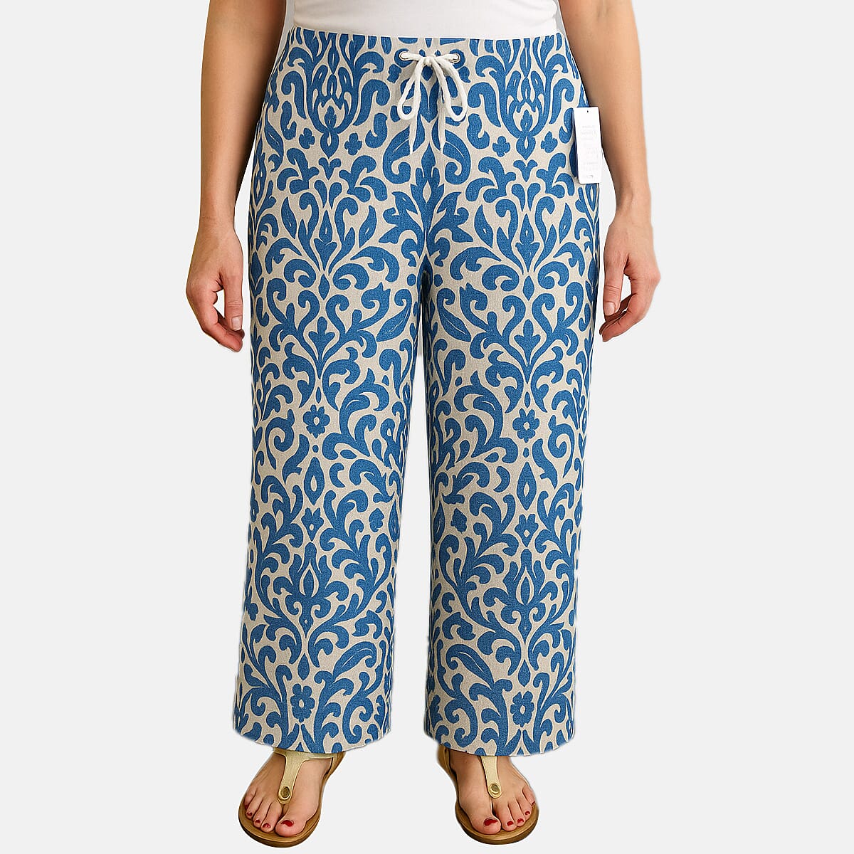 Polyester Woven Jean and Pant-Trouser (Size 1x1 cm) - Blue 7758741 0