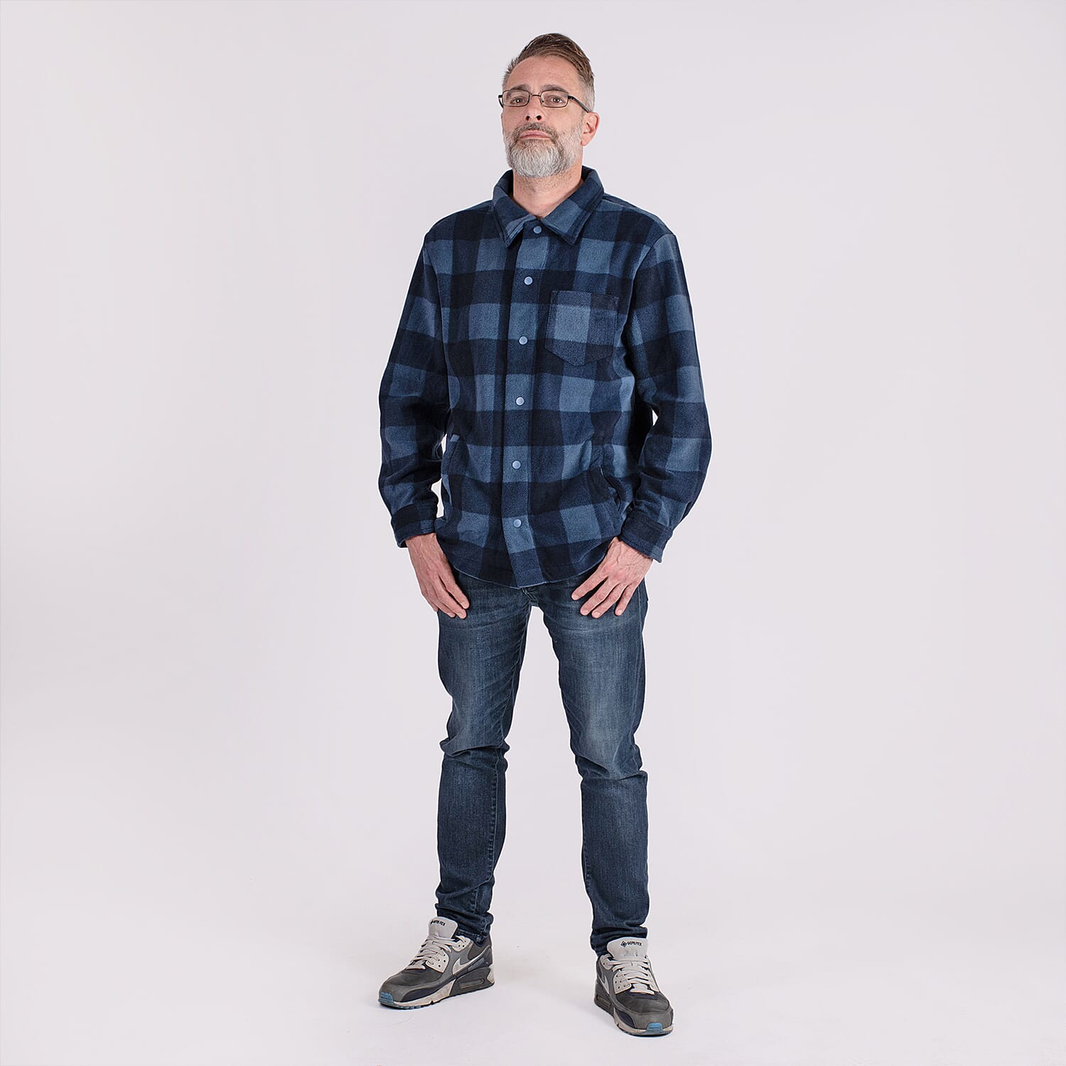Mens Long Sleeve Check Shirt 7812755 0