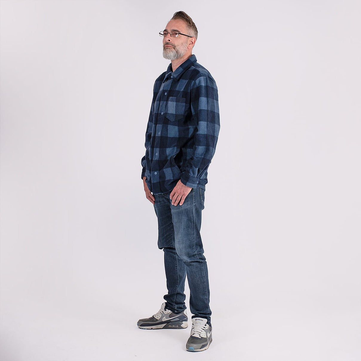 Mens Long Sleeve Check Shirt 7812755 1