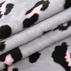 Cosytime Zebra 270gsm Flannel Blanket (Size 200x150 cm) - Zebra & White