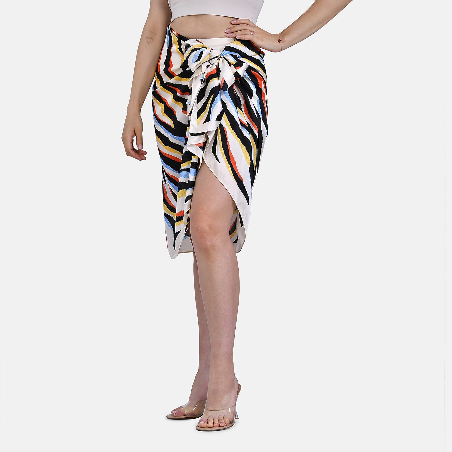 Closeout Deal Cloud Brocade Printed Long Sarong 7748437 4
