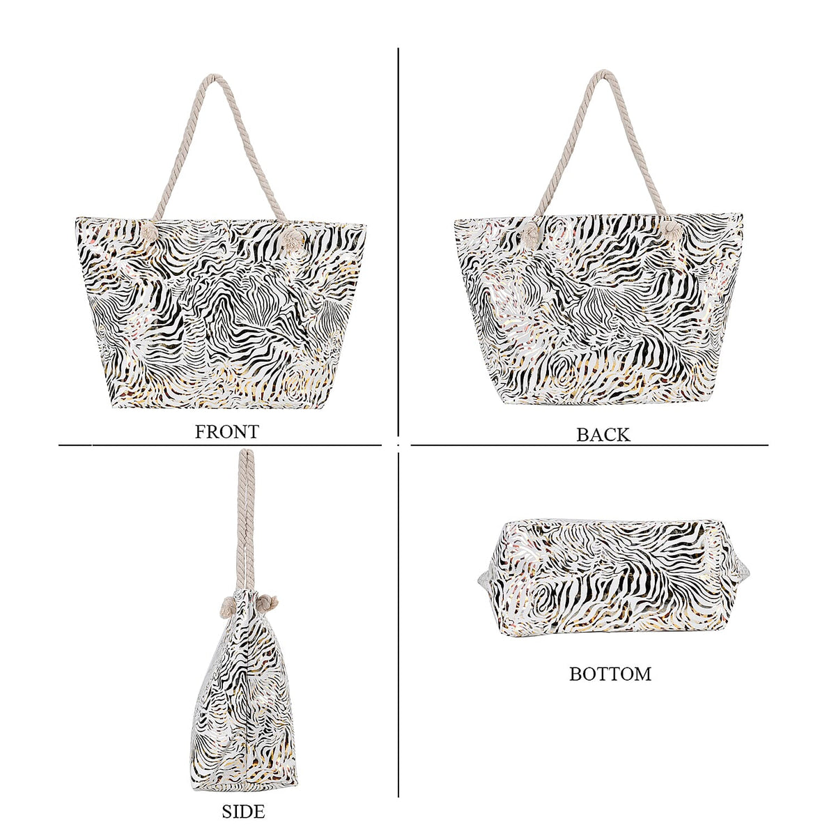 Large Tote Bag with Rope Handle 7775727 3