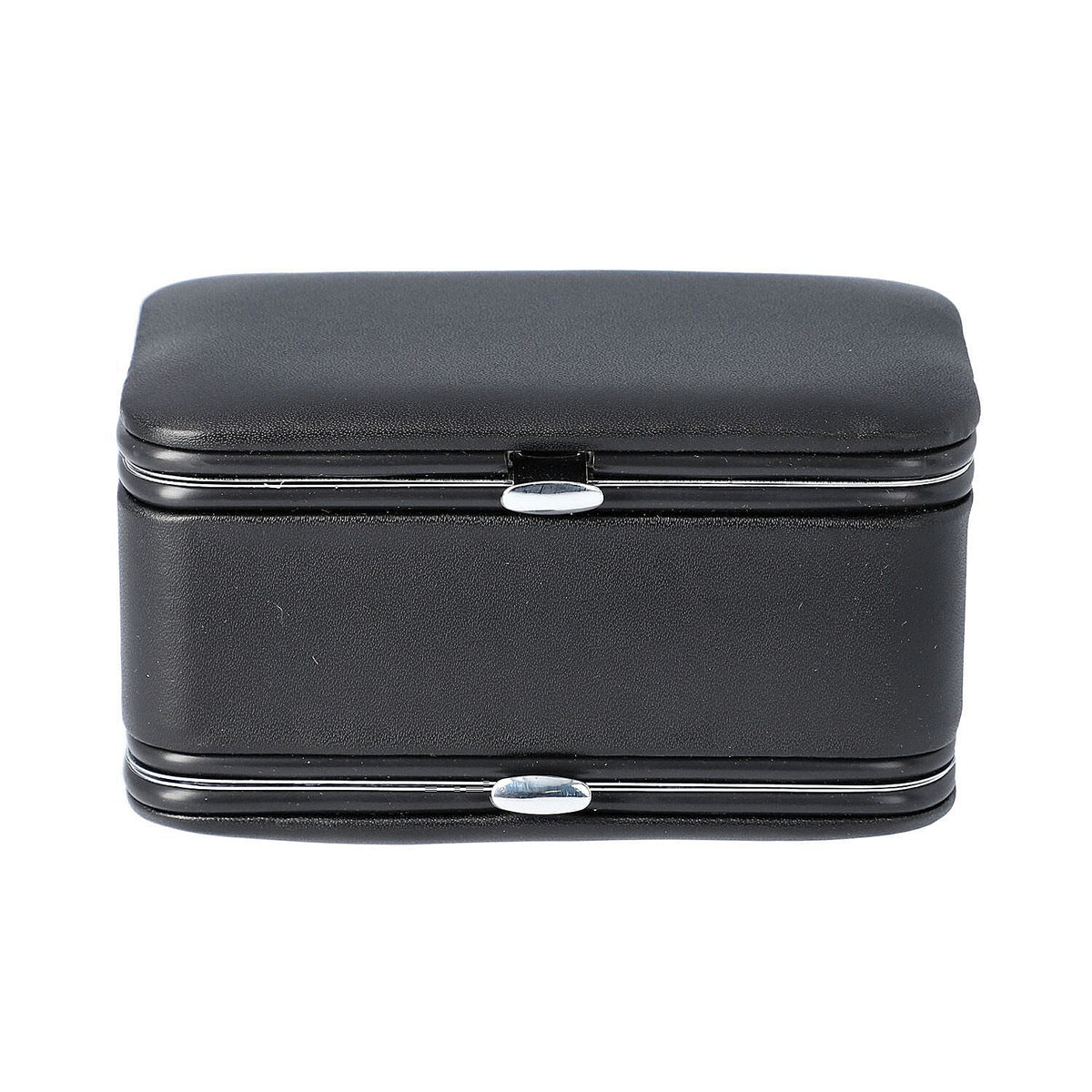 Portable Jewellery Box with Manicure Set Organiser - Black V32517735 1