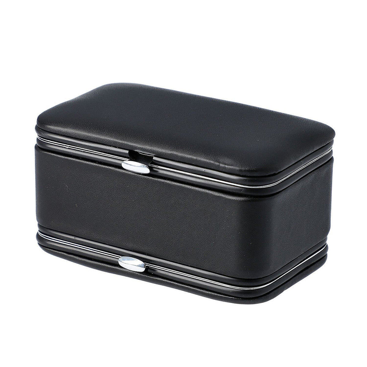 Portable Jewellery Box with Manicure Set Organiser - Black V32517735 2