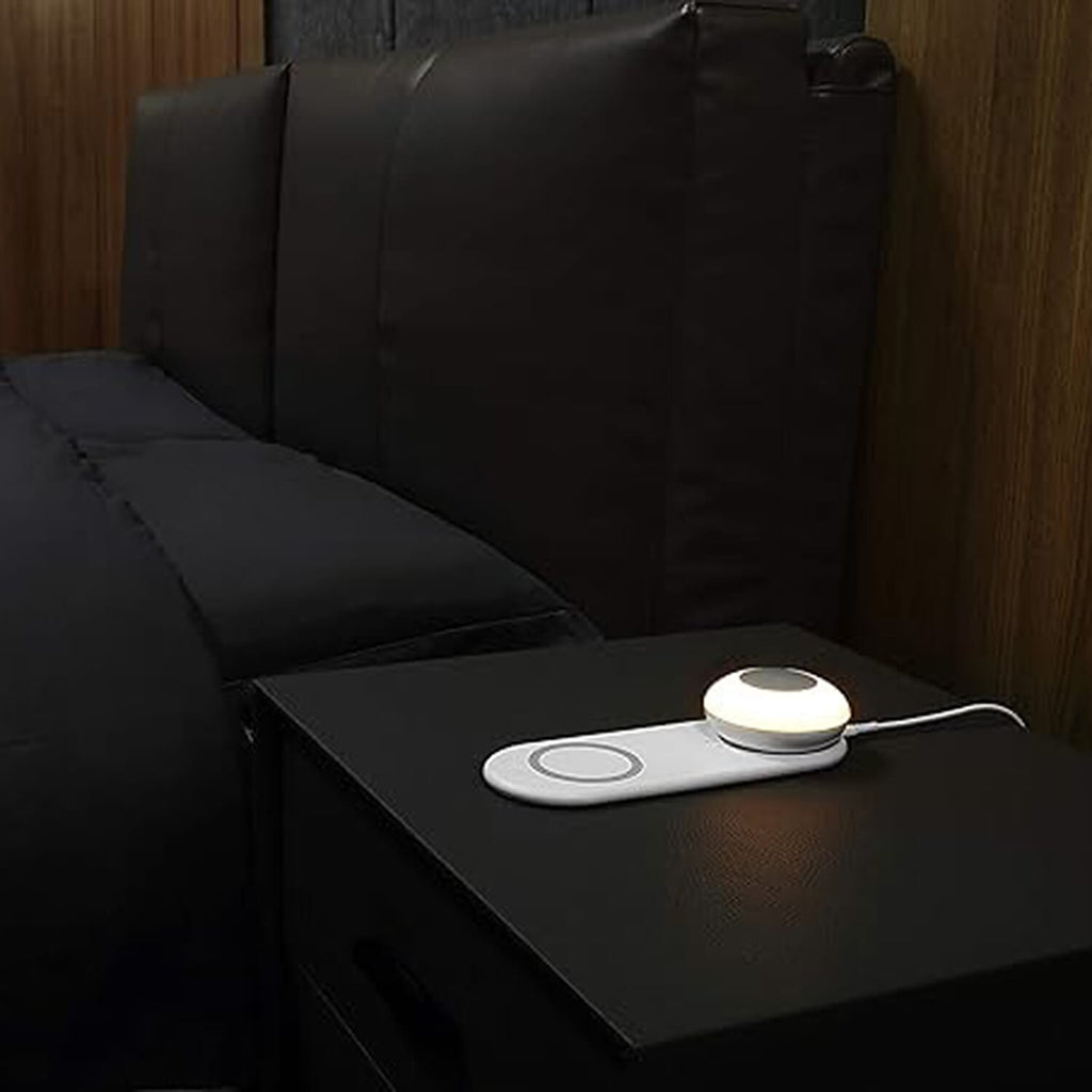 Portable Wireless Smartphone Charging Station (10W Fast Charging) - White