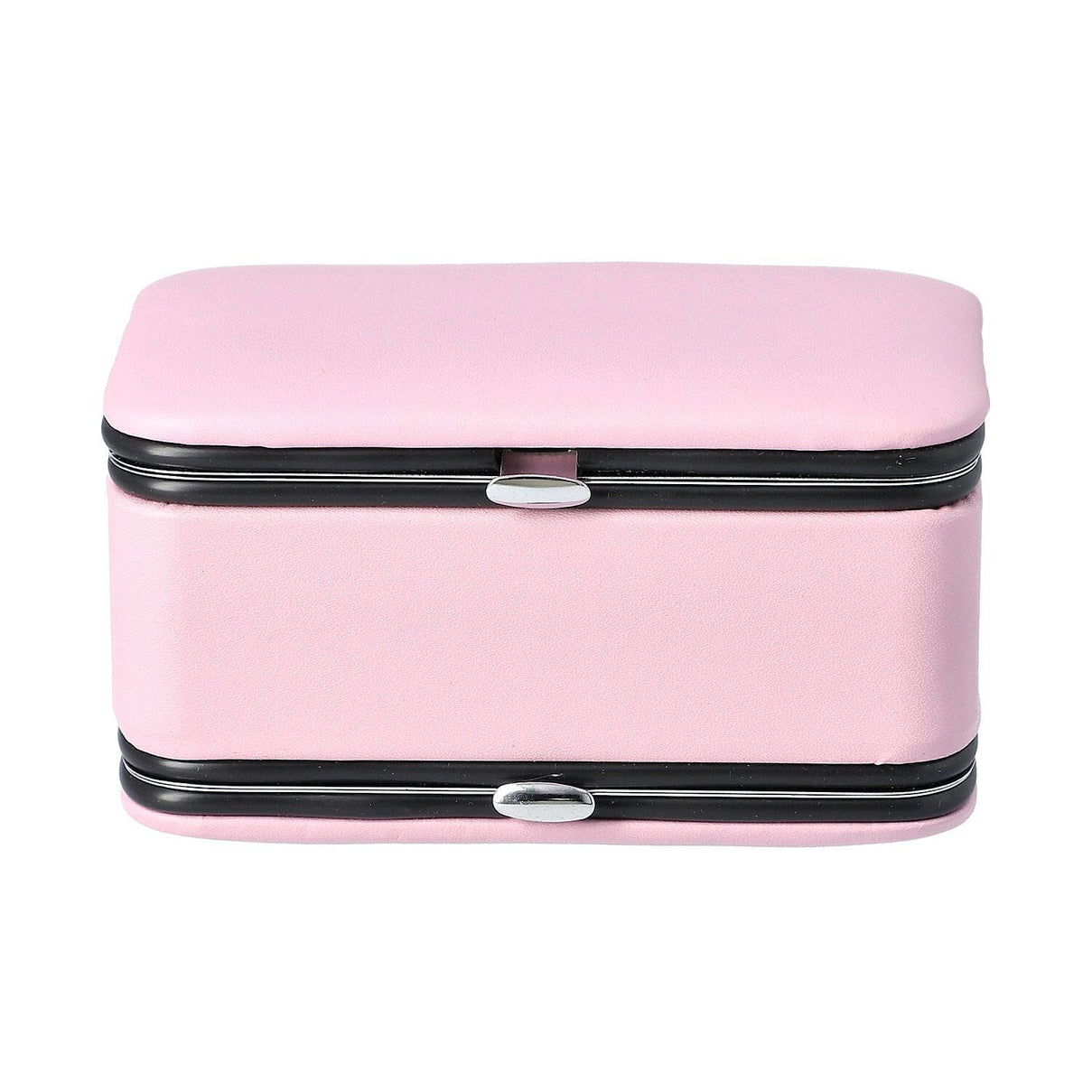 PortablePersonal Care Kit and Jewellery Box with Manicure Set Organiser for women - Pink V32517604 1