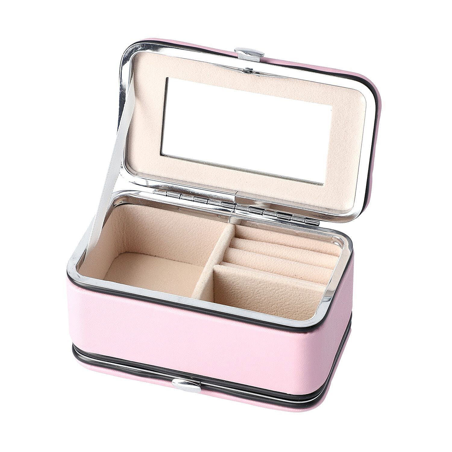 PortablePersonal Care Kit and Jewellery Box with Manicure Set Organiser for women - Pink V32517604 4
