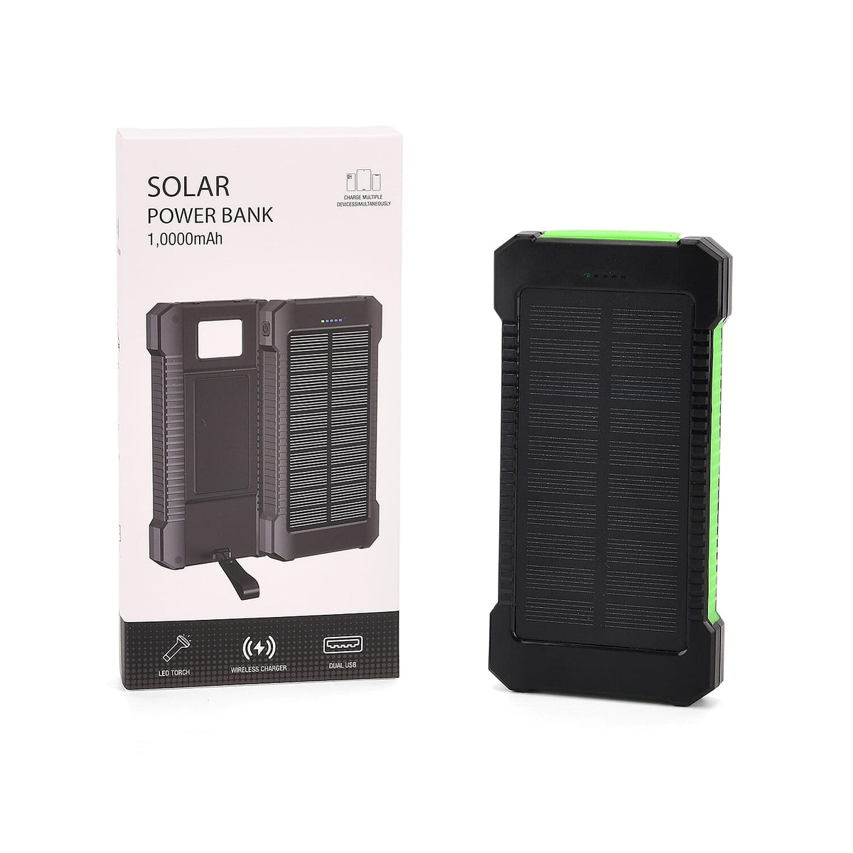 Power Bank 10000mAh with 2.1A Output - Green &amp; Black 8099143 0