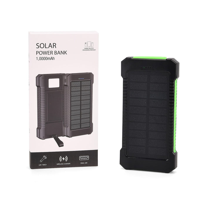 Power Bank 10000mAh with 2.1A Output - Green &amp; Black 8099143 1