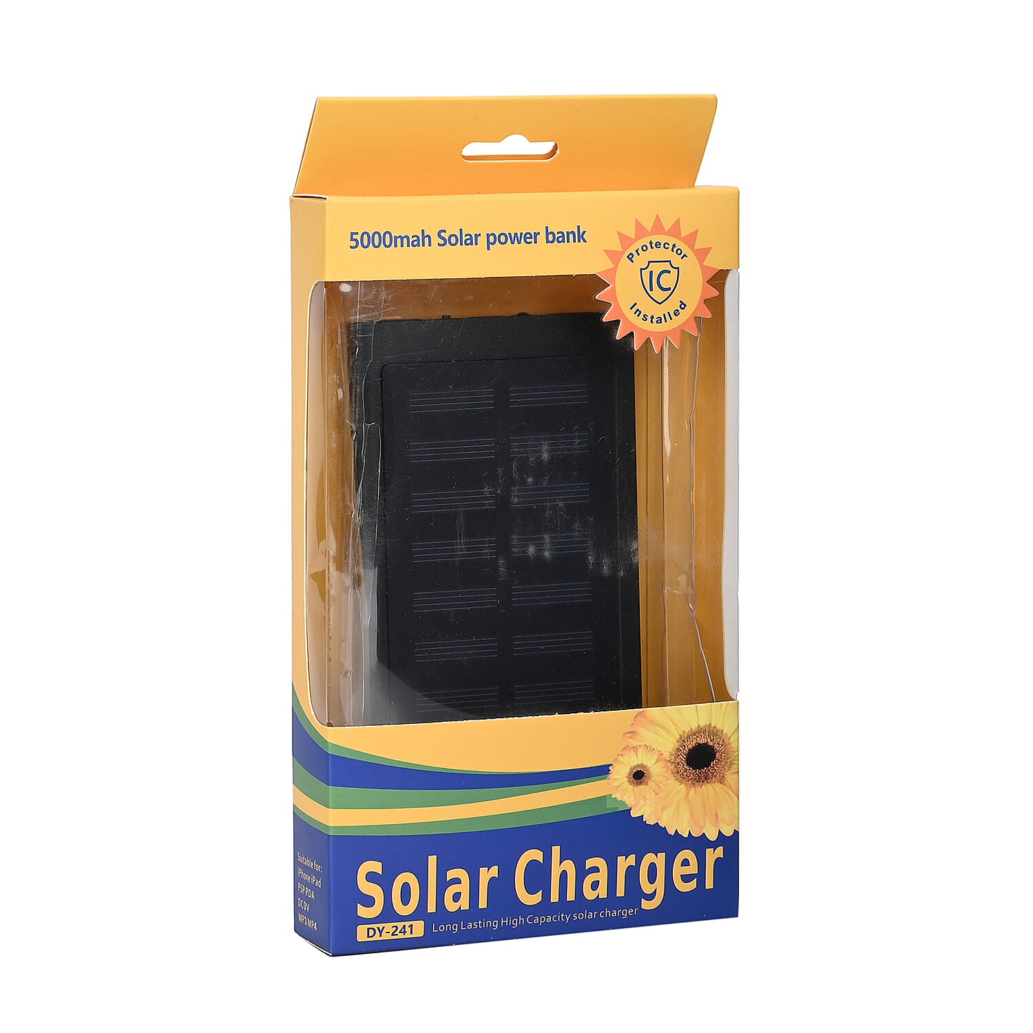 5000mAh Solar Power Bank with Dual USB ports 7847164 6