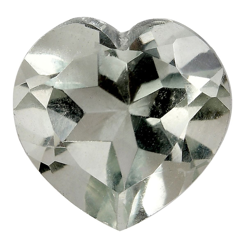 Prasiolite Heart 8 mm