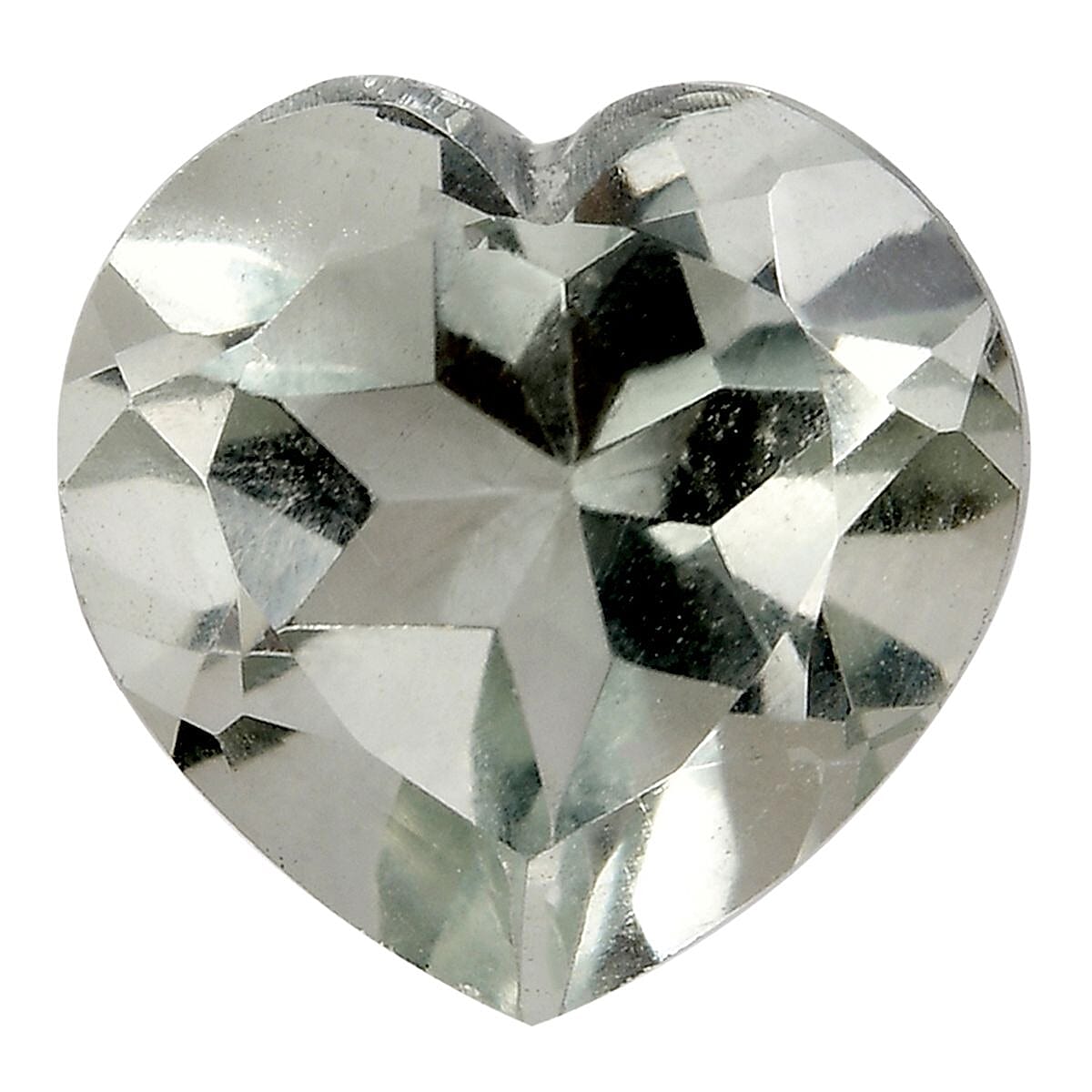 Prasiolite Loose Gemstone in Heart Shape (8 mm) 7733731 0