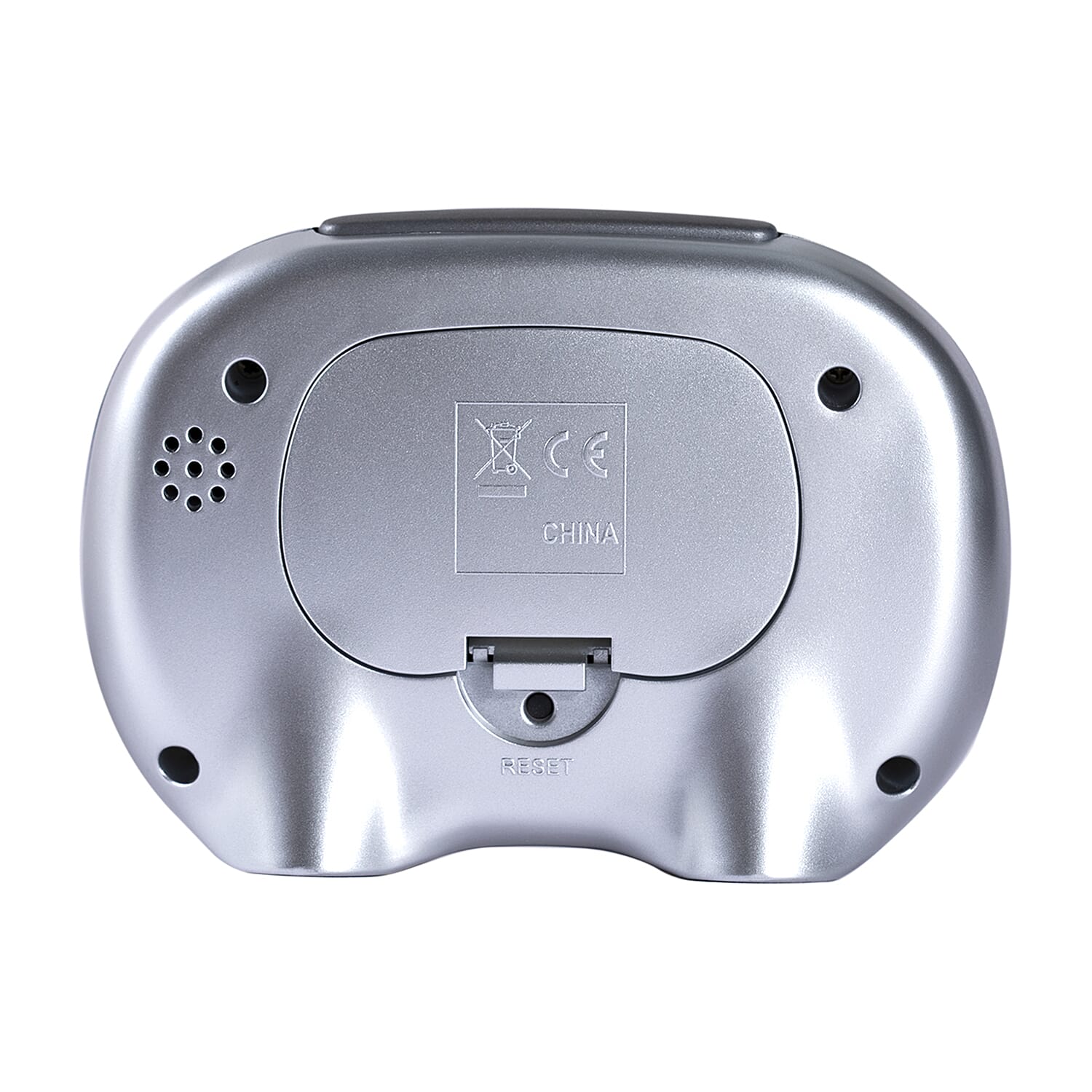 Digital Radio Controlled Alarm Clock (2xAA Battery not Incl.) - Silver 8097383 3