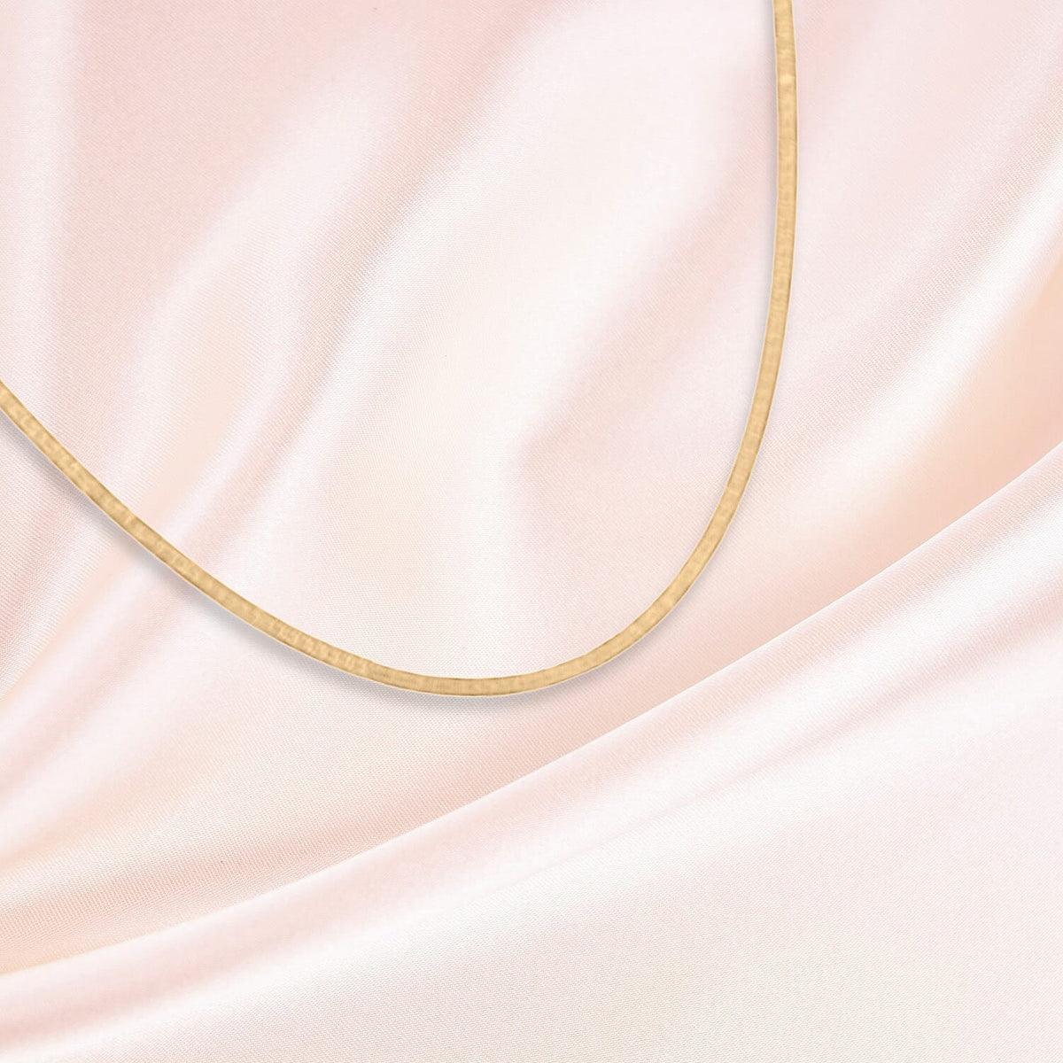 Designer Inspired - 9K Yellow Gold Herringbone Necklace (Size - 18),  Gold Wt. 4.55 Gms 7725353 1