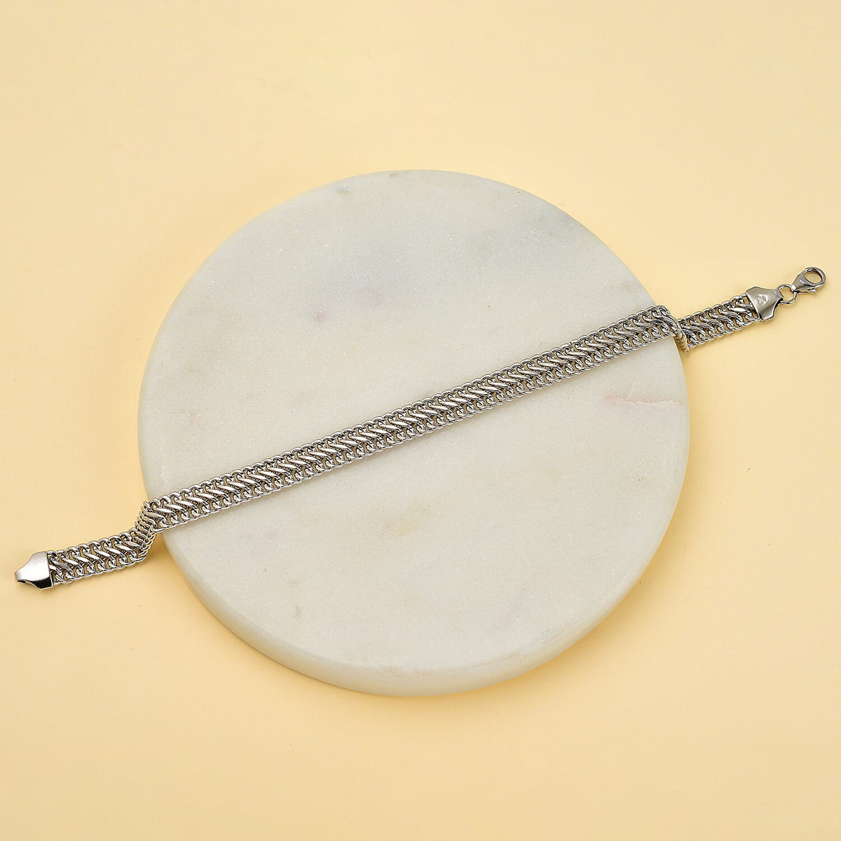 Vicenza Showcase - Sterling Silver Curb Bracelet (Size - 7) 7712299 1