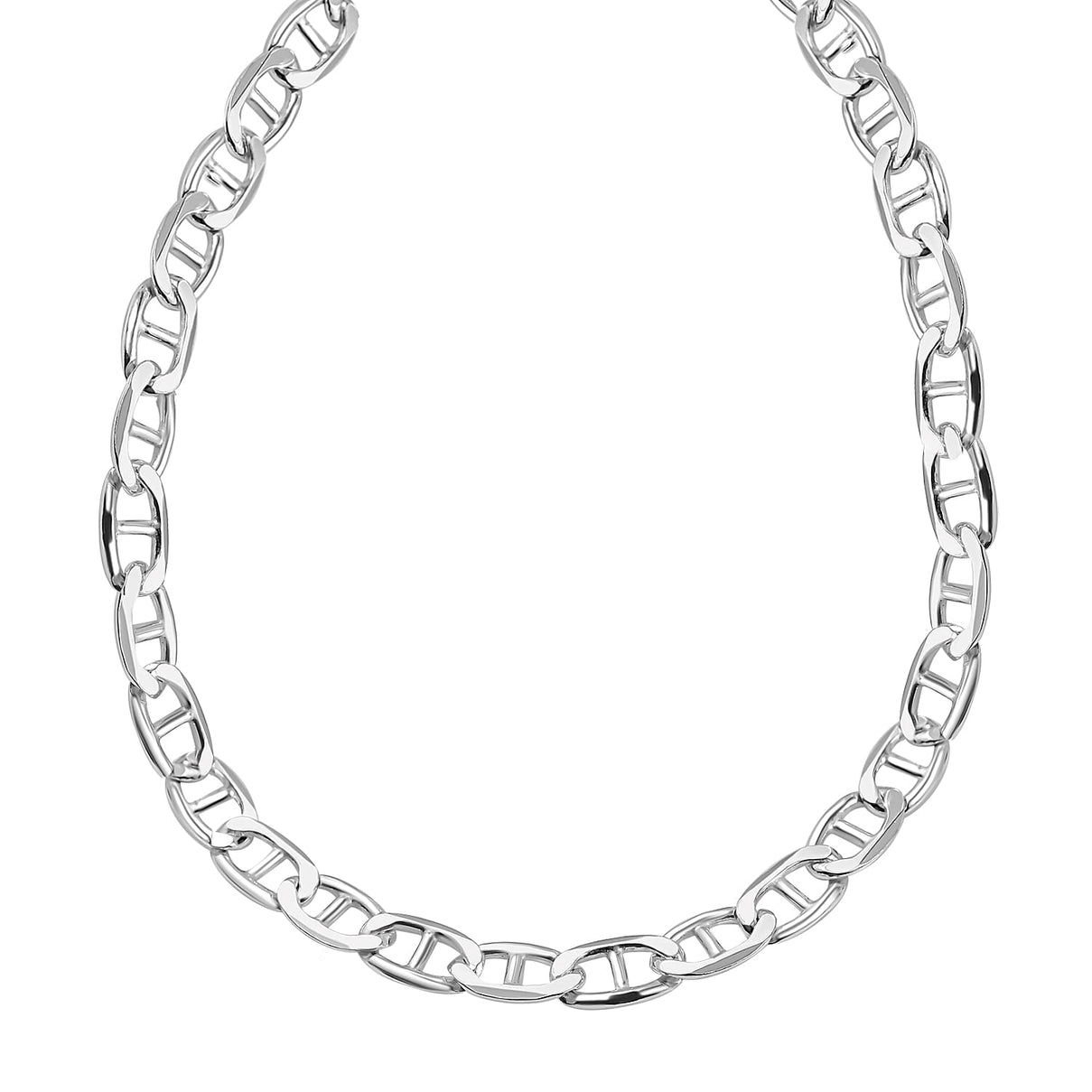 Preview Vicenza Showcase - Sterling Silver Rambo Necklace (Size - 20), Silver Wt. 17.50 Gms 7712283 0