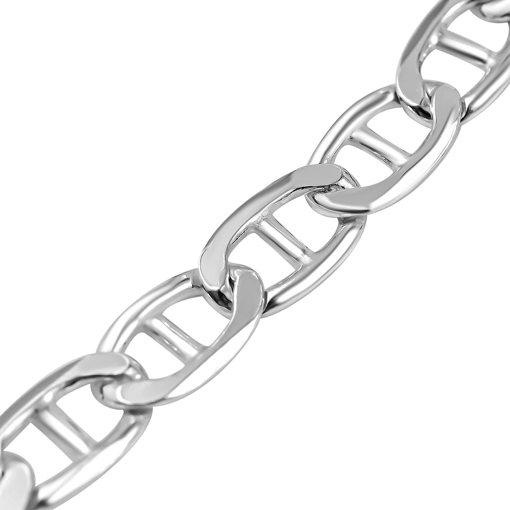 Preview Vicenza Showcase - Sterling Silver Rambo Necklace (Size - 20), Silver Wt. 17.50 Gms