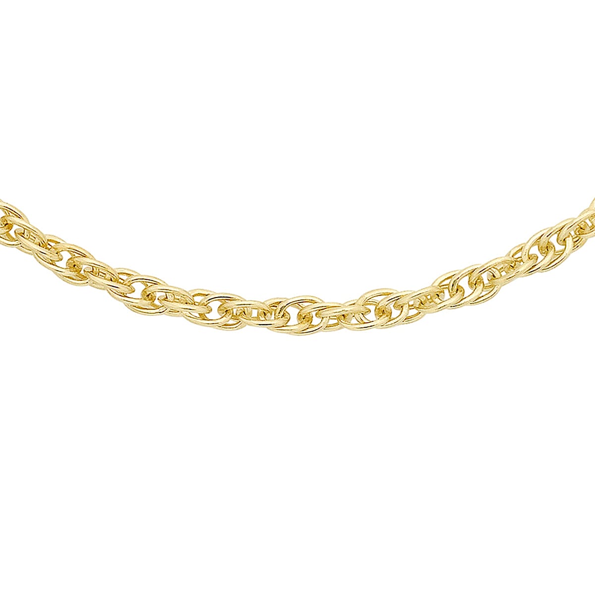 Prince of Wales Chain 16 Inch in 9K Yellow Gold 7575587 0