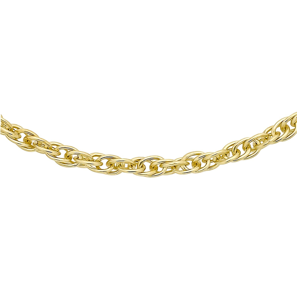 Prince of Wales Chain 18 Inch in 9K Yellow Gold 7575592 1