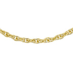 9K Yellow Gold  Chain (Size - 18),  Gold Wt. 0.87 Gms