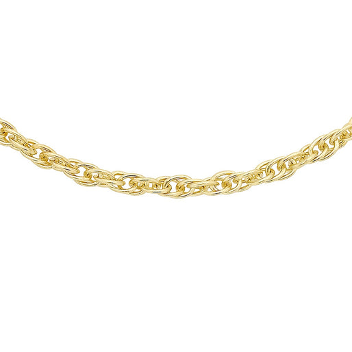 9K Yellow Gold  Chain (Size - 20),  Gold Wt. 0.97 Gms