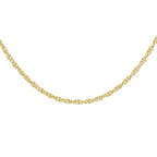 9K Yellow Gold  Chain (Size - 20),  Gold Wt. 0.97 Gms