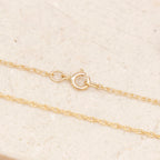 9K Yellow Gold  Chain (Size - 20),  Gold Wt. 0.97 Gms