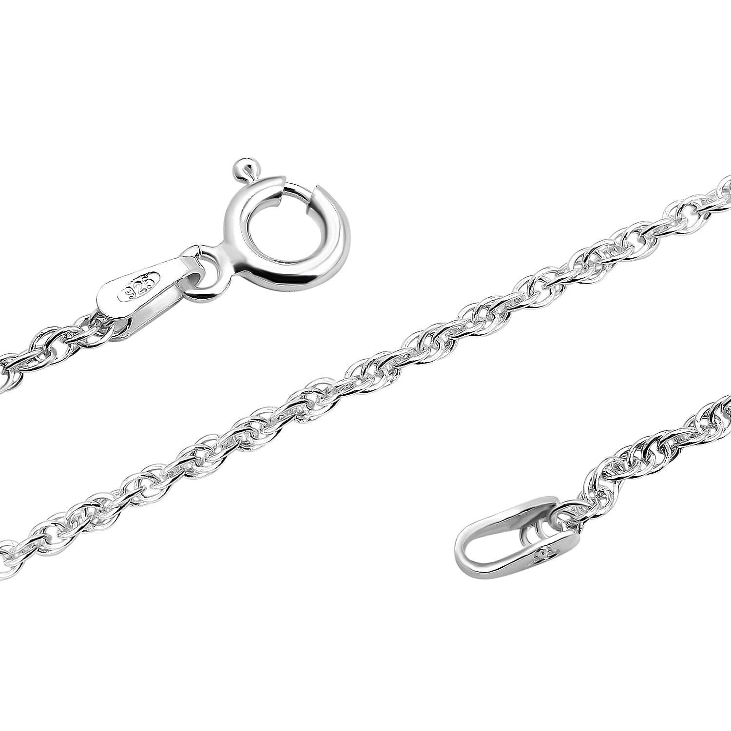 Prince of Wales Chain Size 20 in Sterling Silver 3593109 2