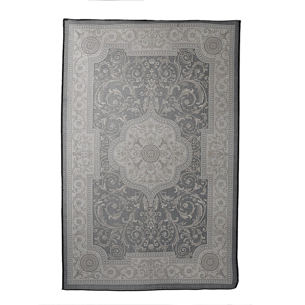 Pile Woven 950 GSM Traditional Carpet (Size 180x120cm) - Yellow