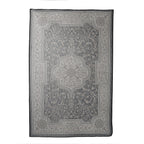 Pile Woven 950 GSM Traditional Carpet (Size 180x120cm) - Yellow