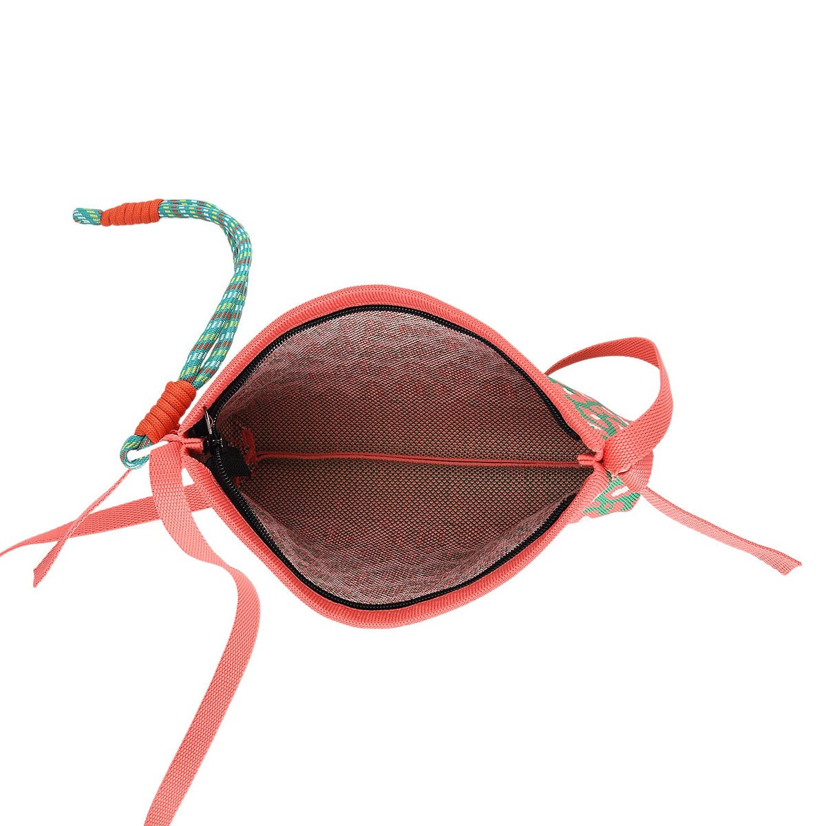 Designer-Inspired Printed Crossbody Bag - Coral V32517482 6