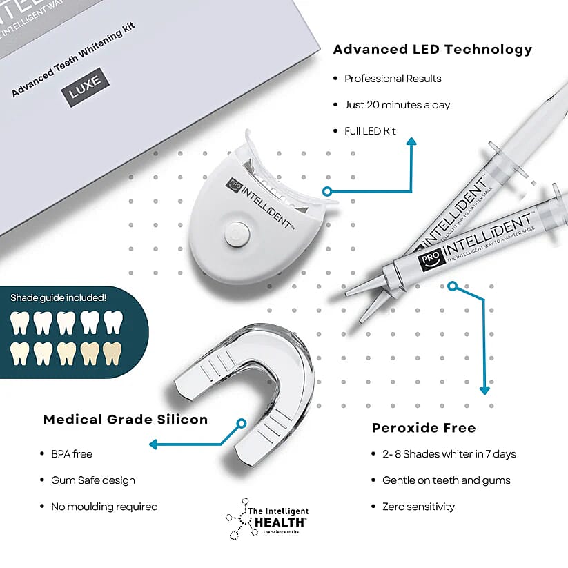 Pro Intellident Teeth Whitening Kit with LED Light 8021827 5