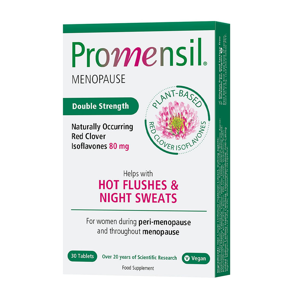 Promensil Menopause Double Strength 30s with Cooling Spray 75ml 7437222 1
