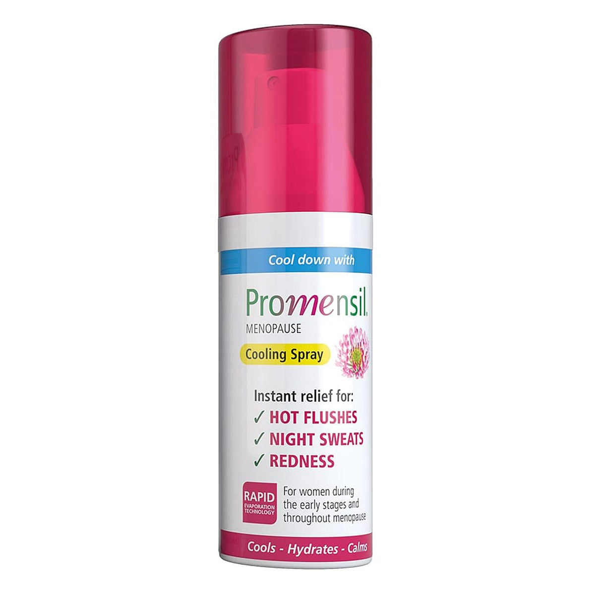 Promensil Menopause Double Strength 30s with Cooling Spray 75ml 7437222 2