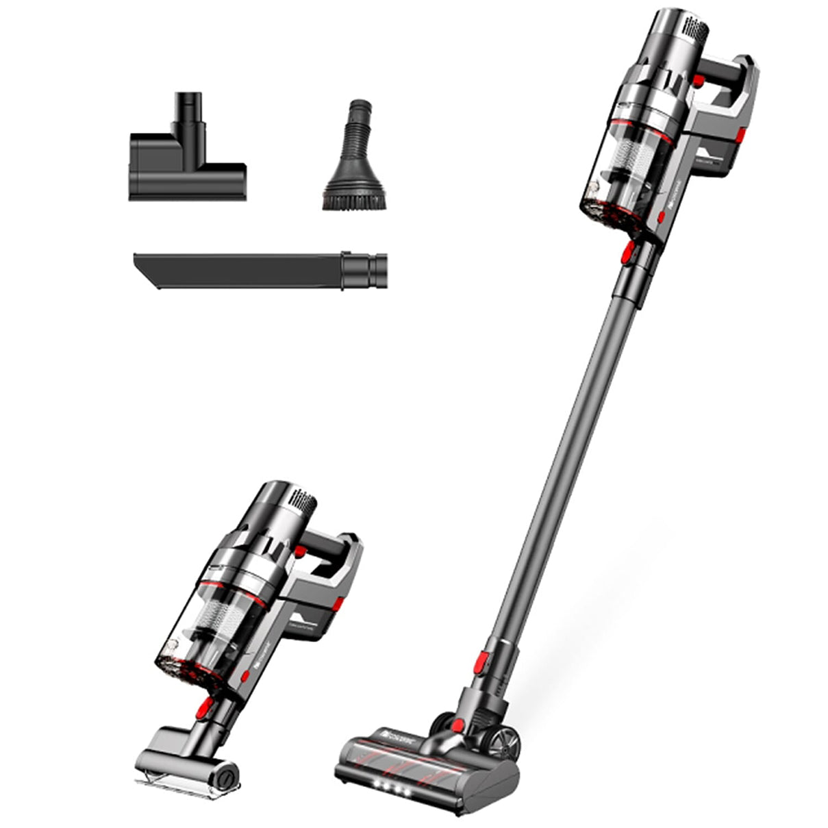 Proscenic P11 Cordless Vacuum Cleaner-Black 7750895 1