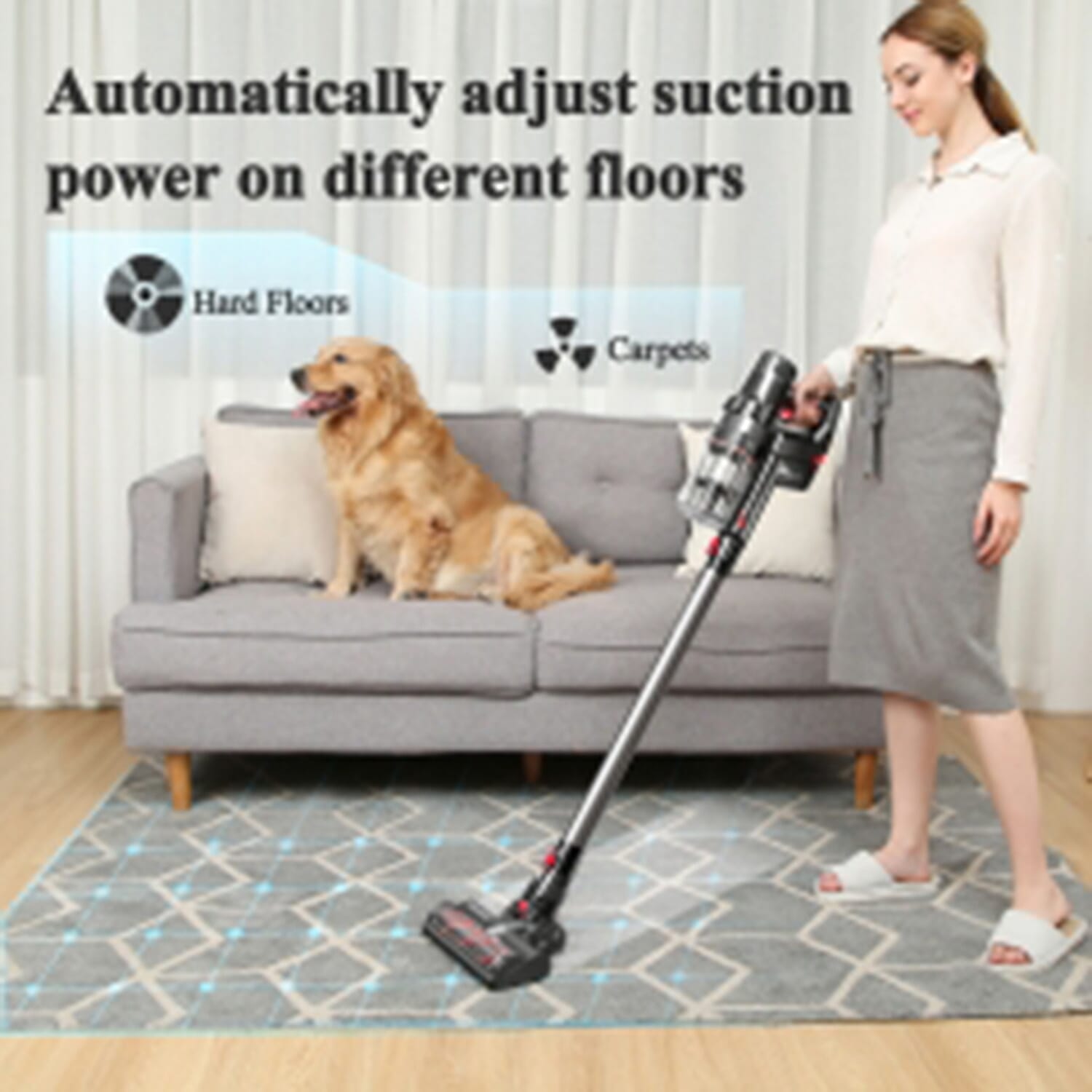Proscenic P11 Cordless Vacuum Cleaner-Black 7750895 6