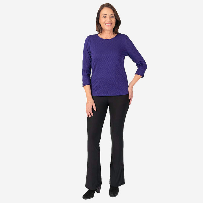 Round Neck Auburn Top (Size 14-16) - Teal 7863403 1