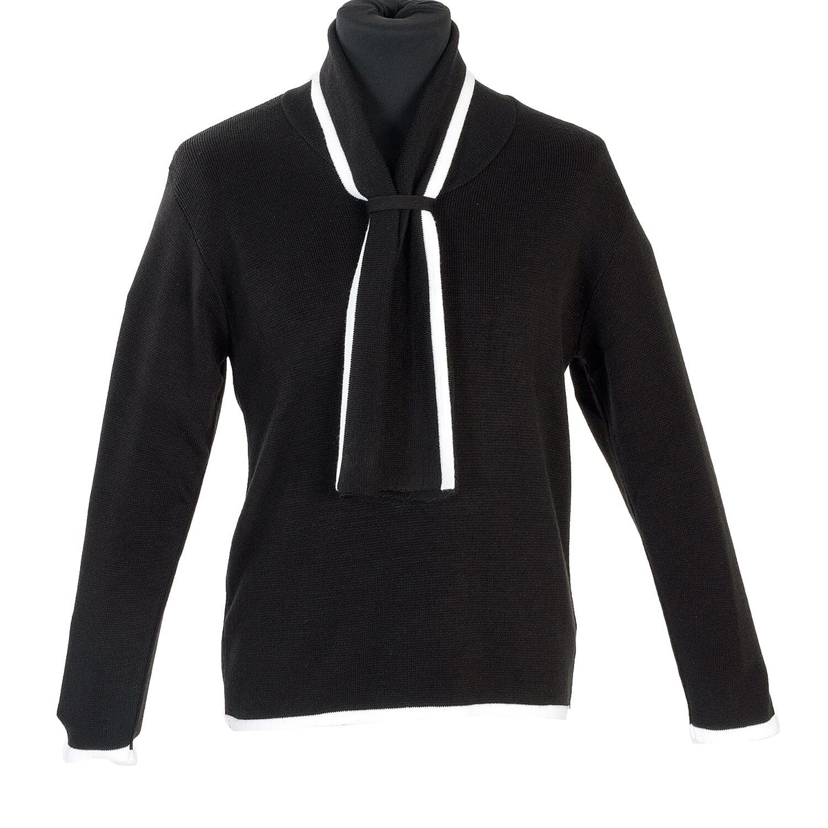 Pure And Natural Knitted Scarf Jumper V32516601 1