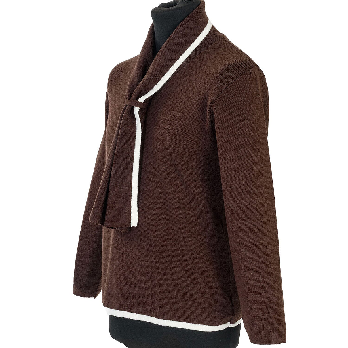 Pure And Natural Knitted Scarf Jumper V32521783 2
