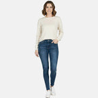 Pure And Natural Super Soft Touch Jumper (Size 16) - Cream