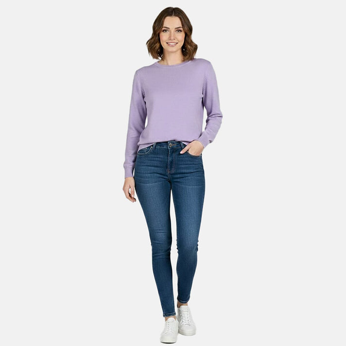 Pure And Natural Super Soft Touch Jumper (Size 16) - Lavender 8483017 1