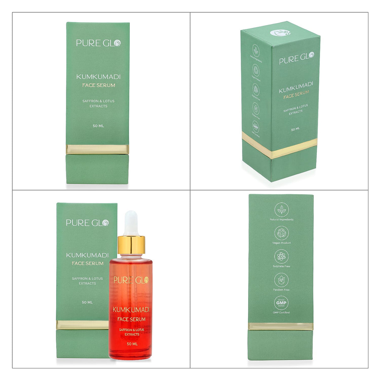 Pure Glo Kumkumadi Facial Serum - 50 ml 8207278 7